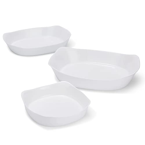 Rubbermaid DuraLite Glass Bakeware Set - Clear