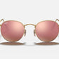 Ray Ban - Round Flash Lenses Large Non Polarized Sunglasses Rb3447 112/z2