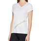 Camisa feminina Craft Sportswear Breakaway de manga curta, branca, tamanho X-S