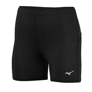 Calça curta Mizuno Running Core feminina preta tamanho X-G