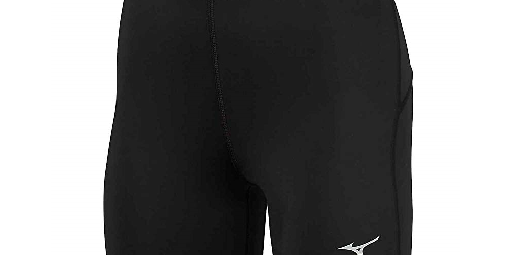Calça curta Mizuno Running Core feminina preta tamanho X-G
