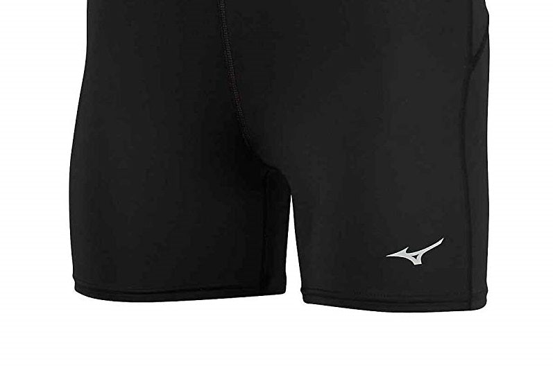 Calça curta Mizuno Running Core feminina preta tamanho X-G