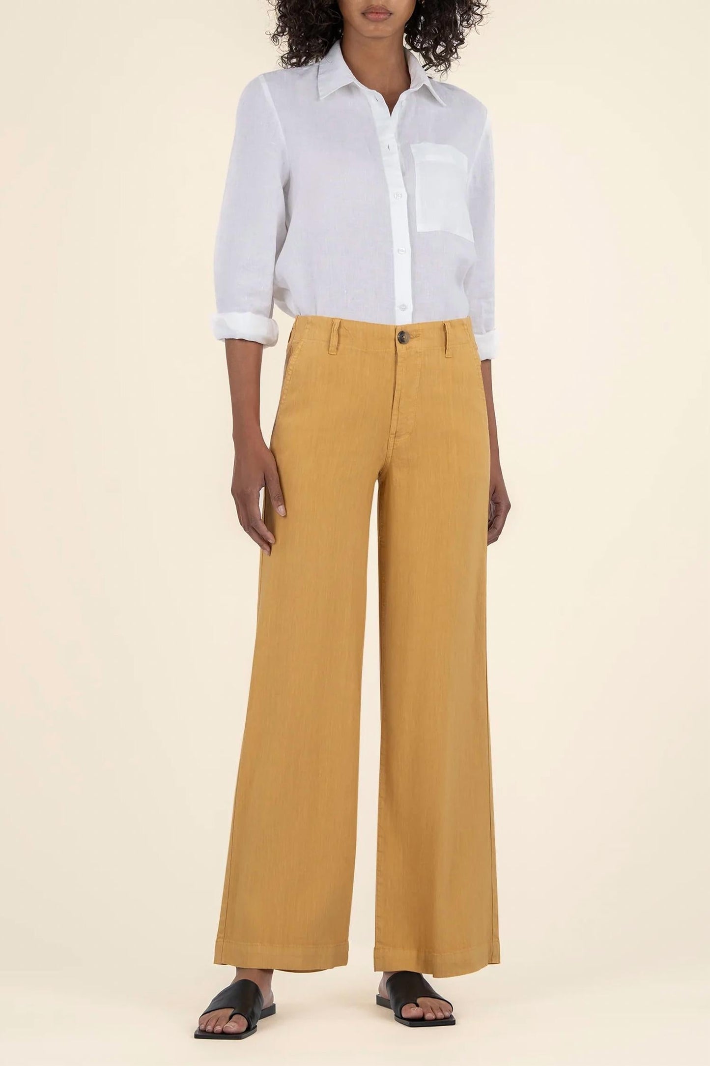 Kut From The Kloth - Women's Meg Linen Wide Leg Pant