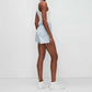 7 For All Mankind - Cut Off Embroidered Shorts