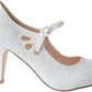 Chase + Chloe - Women's Kimmy Rounded Toe Slip On Sandals