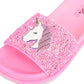 Lola + The Boys - Girls Glitter Unicorn Slides