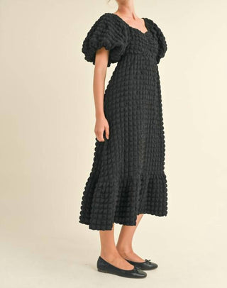 &amp;Merci - Vestido texturizado Felicia Bubble