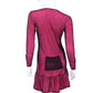 Love Love Tennis - Long Sleeve Vee Monroe Dress