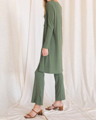 P.Cill - 3 Piece Rib Knit Set