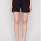 Charlie B - Cuff Shorts W/belt