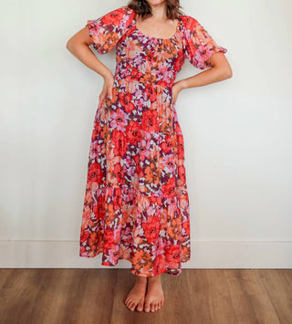Vestido midi em camadas Minkpink - Zanita