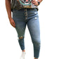 Kancan - High Rise Mom Jeans