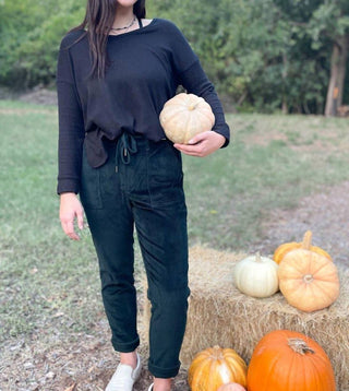 Judy Blue - High Waist Corduroy Joggers