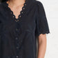 Hartford - Costa Woven Eyelet Top