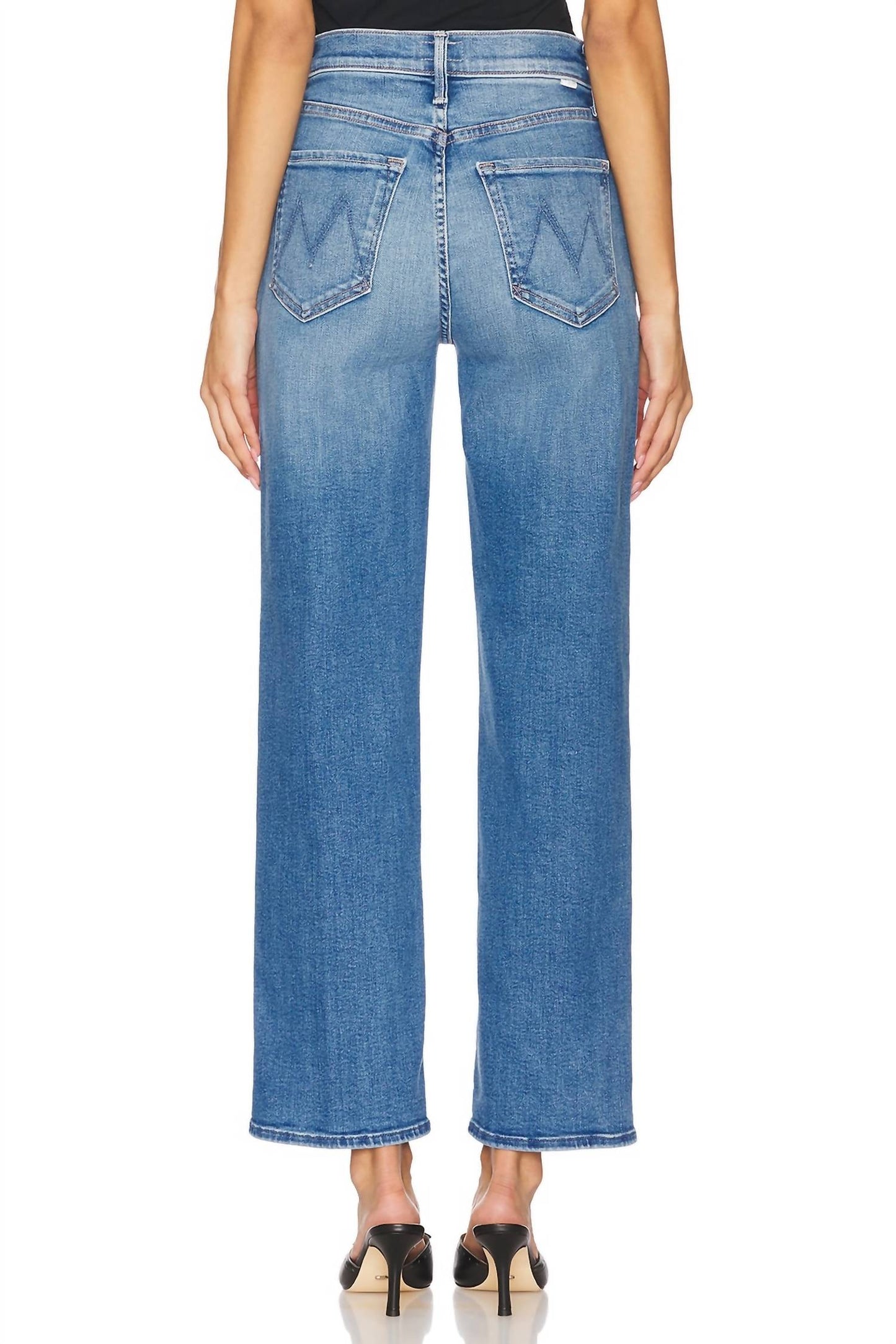 Mother - Rambler High-rise Flood Jeans