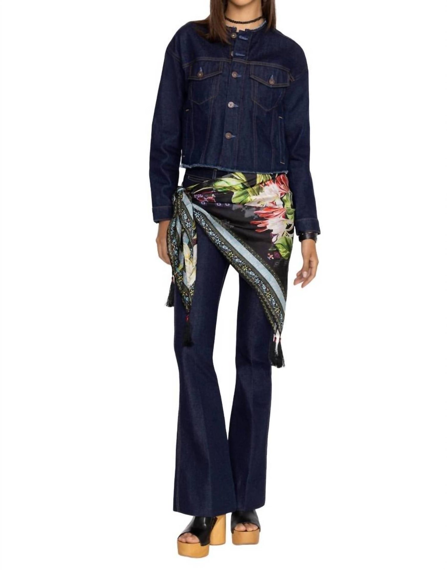 Johnny Was - Women's Iris Whisper Silk Scarf