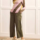Tribal - Audrey Hugging Btn Fly Crop Wide