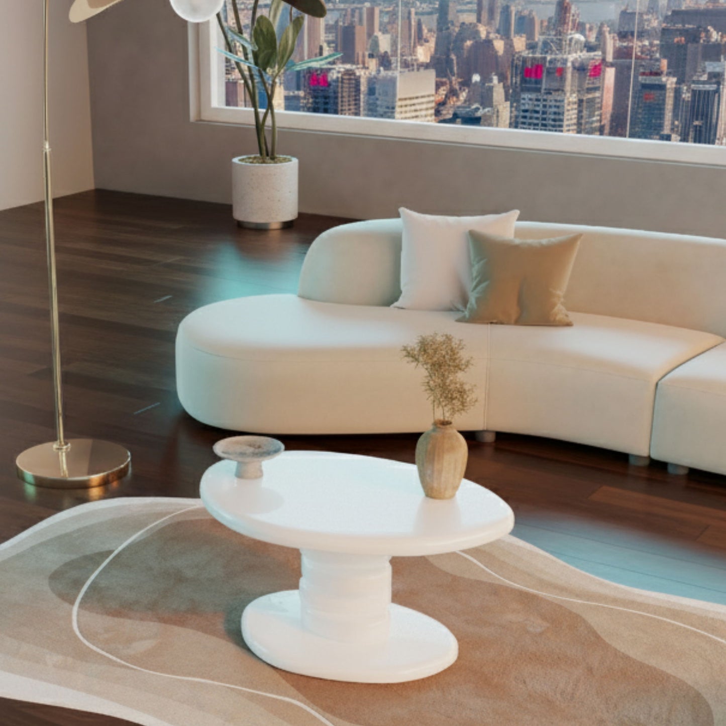 Cobblestone End Table