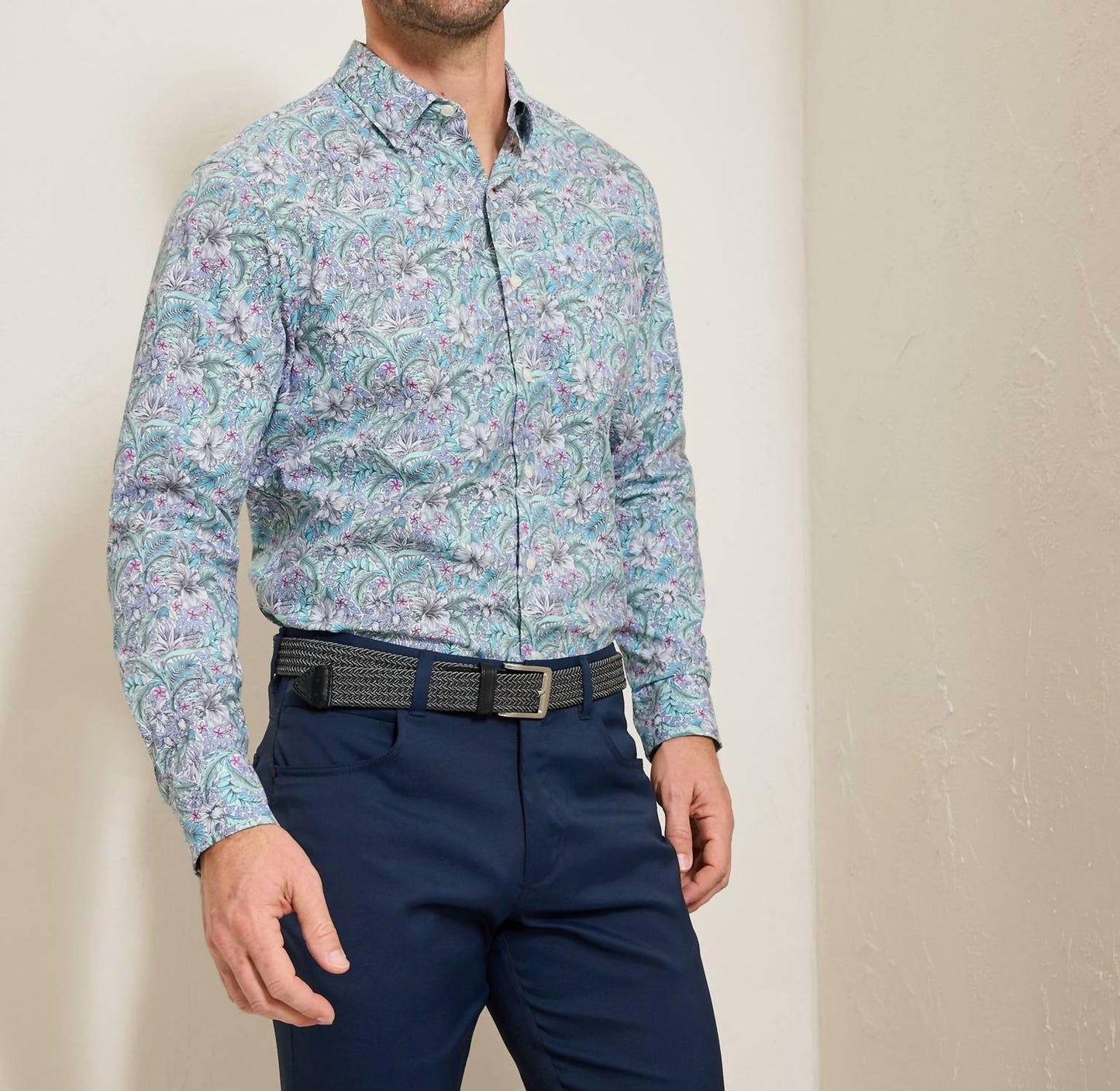 Tommy Bahama - Sarasota Stretch Azul Gardens Shirt
