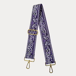 Ahdorned - Women's Paisley Messenger Straps