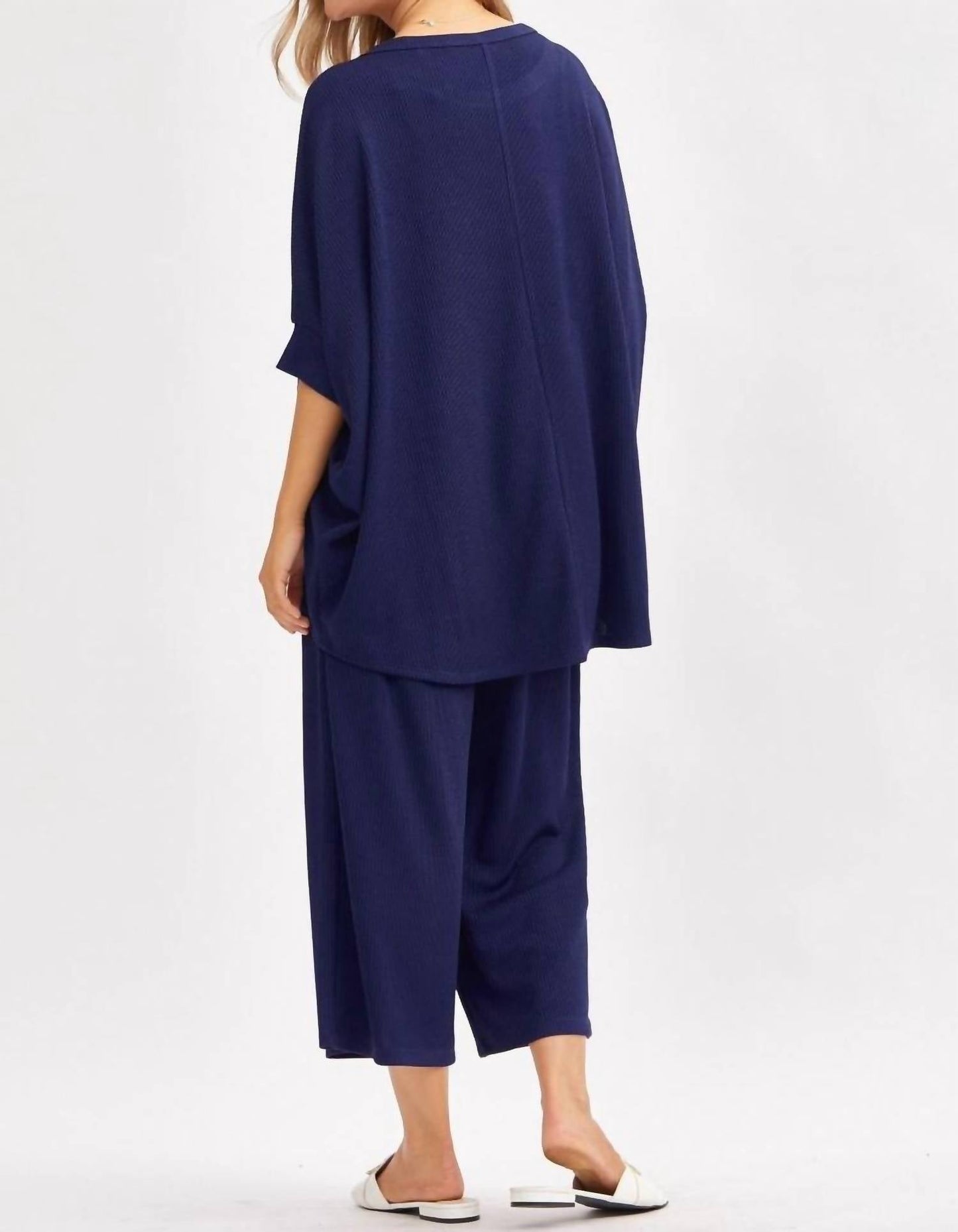 Dear Scarlett - Bali Wide Leg Capri Travel Set