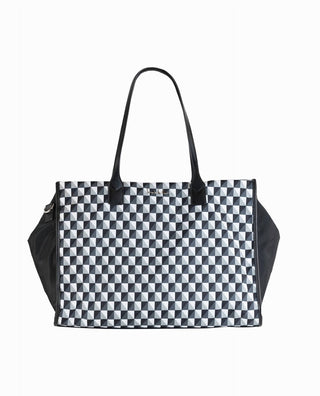 Nicole Miller - Bolsa tote feminina de nylon