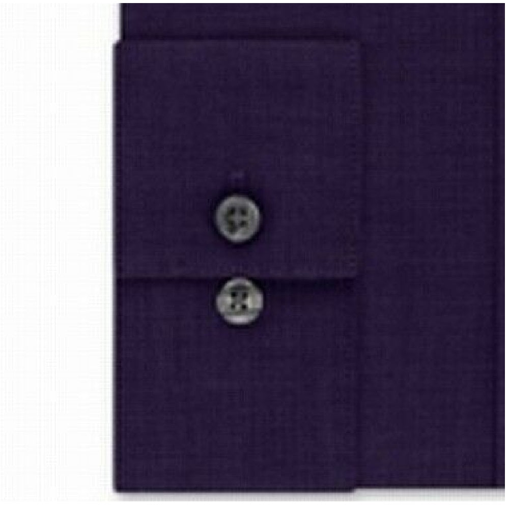 Camisa social Calvin Klein masculina, elástica, sem necessidade de passar, tamanho 17x34-35