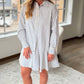 Entro - Striped Shirt Dress