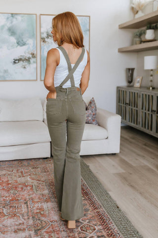 Judy Blue - Control Top Release Hem Overalls