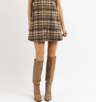 Sundayup - Vestido curto xadrez Sadie