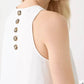 J.Crew - Maxine Button-back Dress In Linen