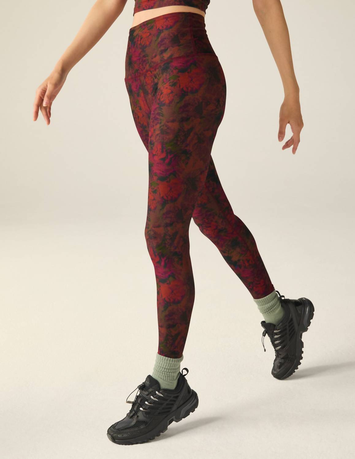 Beyond Yoga - Softmark Caught In The Midi High Waisted Leggings