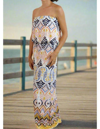 Ces Femme - Strapless Maxi Dress