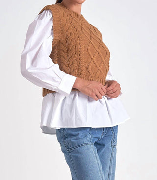 Elan - Ryan Knit Sweater Long Sleeve Top Set
