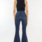 Kancan - Lari Dark Denim Flare Jean