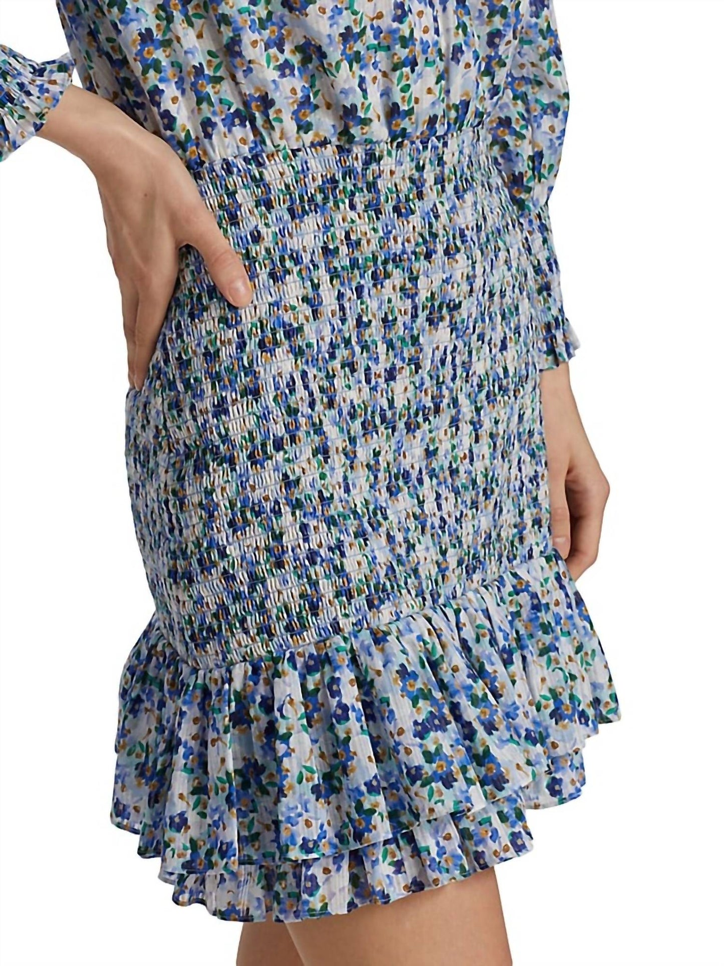 Veronica Beard - DARRAH SMOCKED DRESS