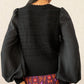 Banjanan - Rosie Crochet Mix Check Top