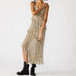 Steve Madden - Strap Tiered Ruffle Maxi Dress