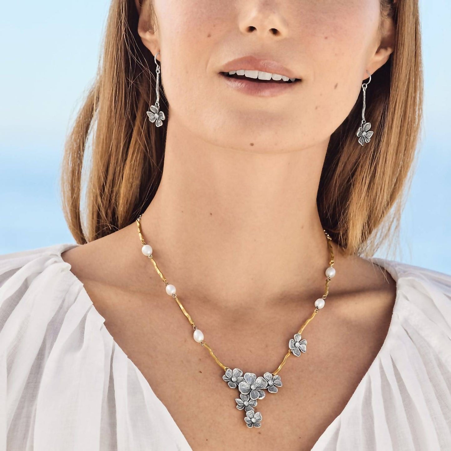Brighton - Women's Everbloom Windflower Necklace