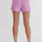 Entro - High Waisted Shorts