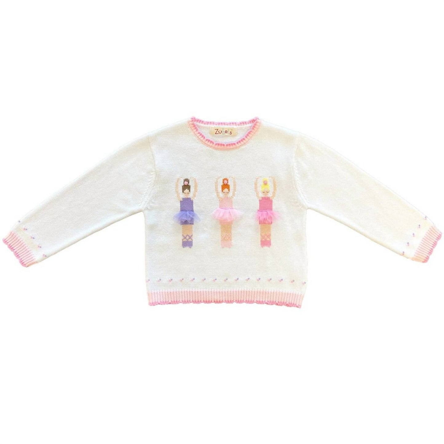 Petit Ami Zubels - Baby's Ballerina Knit Sweater