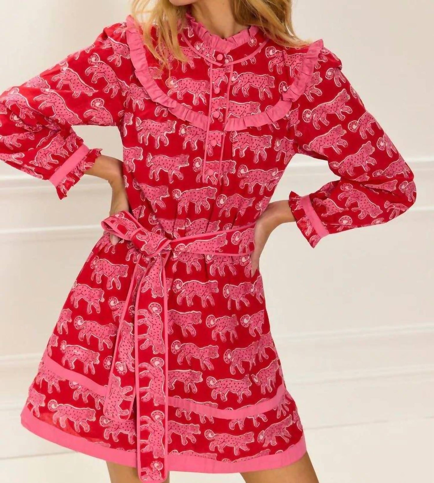 Pink City Prints - Bianca Mini Dress