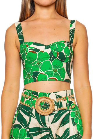 Cara Cara - Claudine Cropped Top