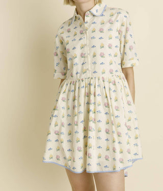 Aureum - FLORAL MINI DRESS