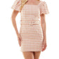 Tcec - Tatum Plaid Mini Dress
