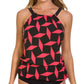 Magicsuit - Gridlock Jodi High Neck Underwire Tankini Top