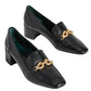 Tory Burch - Women's Jessa Leather Heeled Loafer