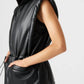 Steve Madden - Celestina Faux Leather Vest