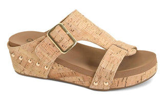 Corkys Footwear - Sandálias de cunha Top Secret femininas