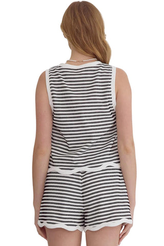 Introdução - Short Listrado